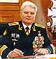 Admiral V.Egorov. Commander of the Baltic Fleet